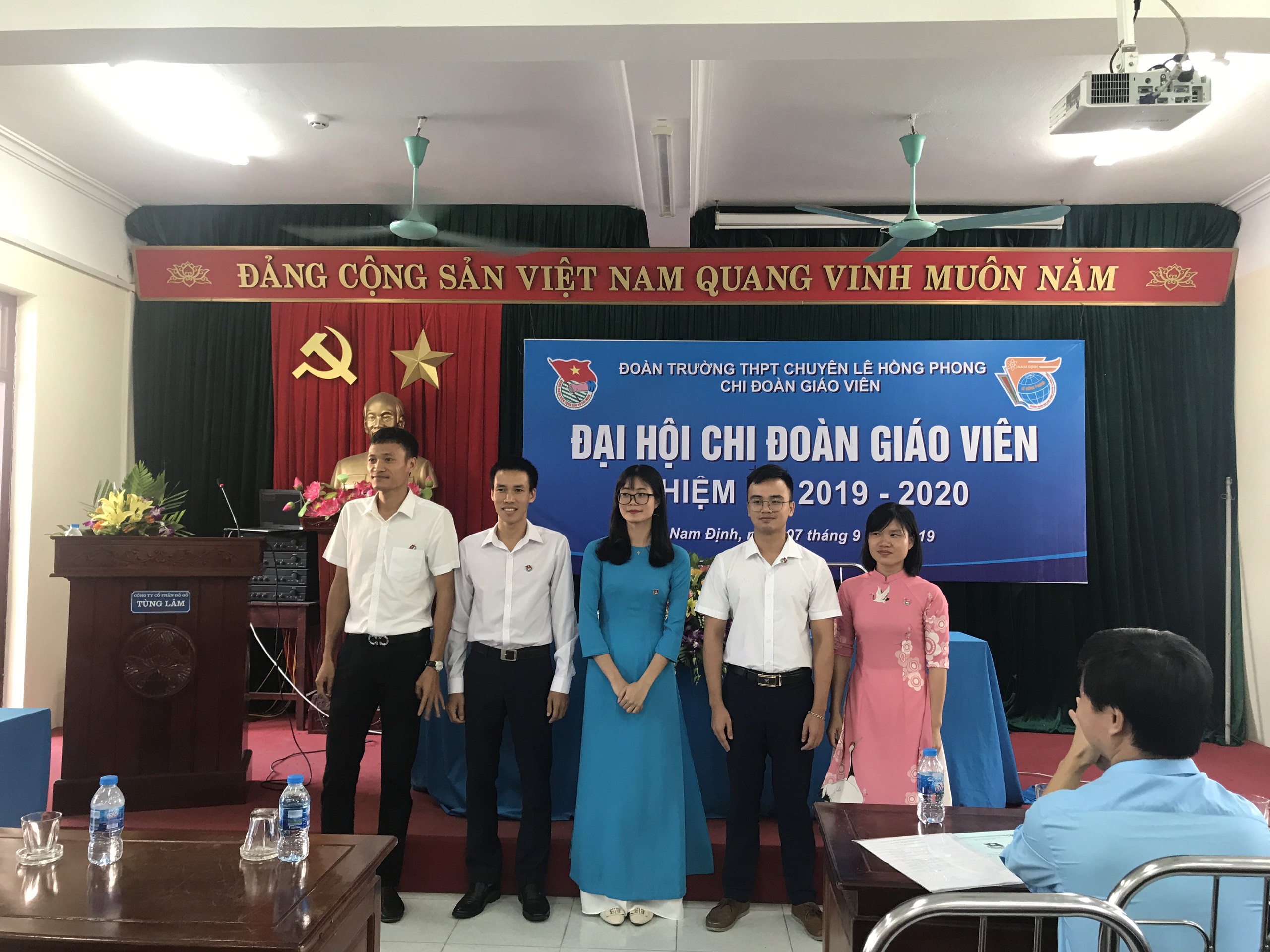 Đại hội chi đoàn giáo viên nhiệm kì  2019-2020